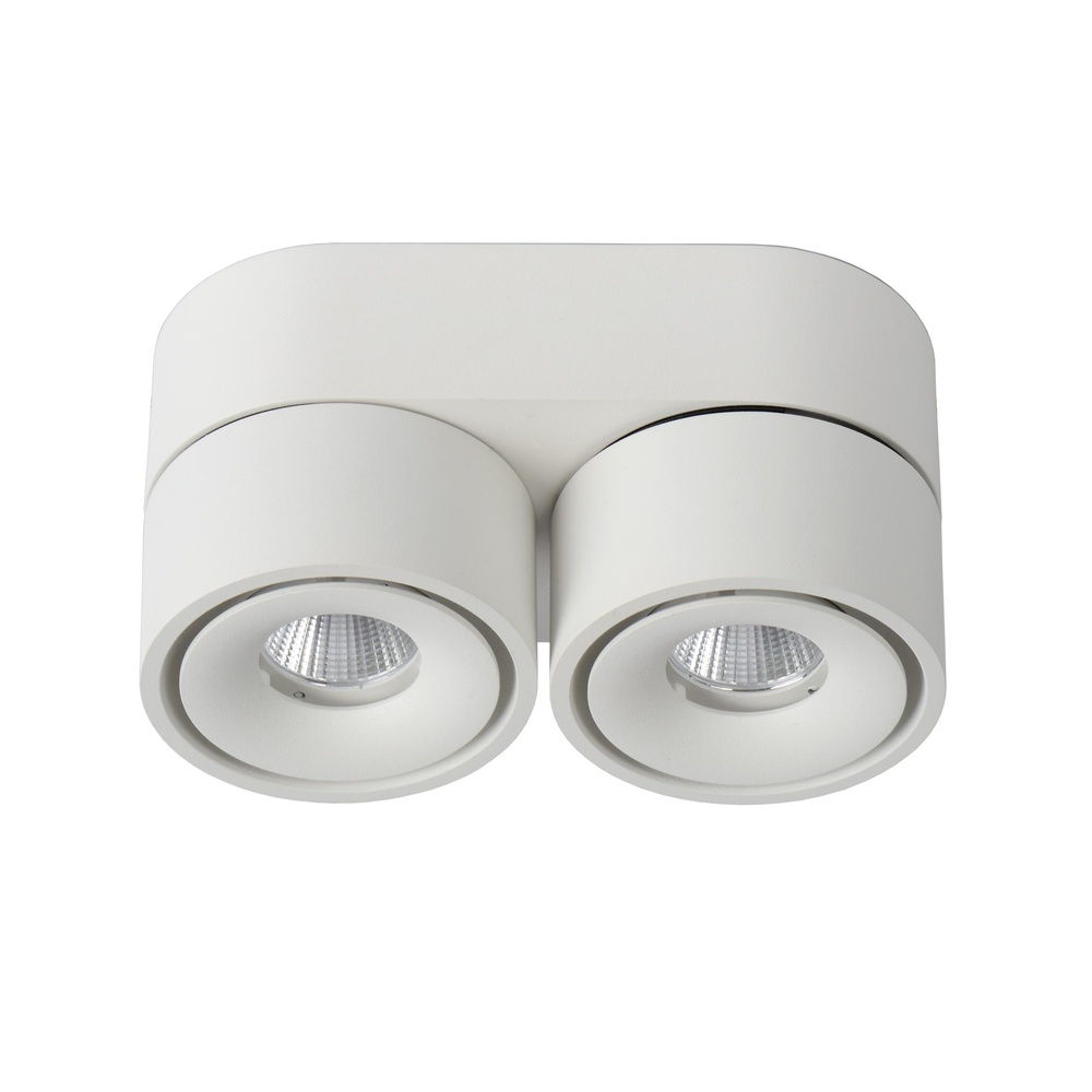 Lucide PlafondspotYumiko dubbel wit - 35911/16/31